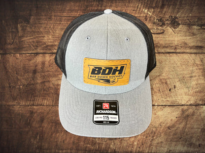BDH Richardson 115 (Low-Profile) Grey/Black with a Bamboo Patch